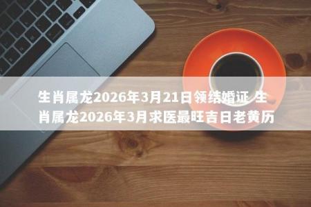 生肖属龙2026年3月21日领结婚证 生肖属龙2026年3月求医最旺吉日老黄历